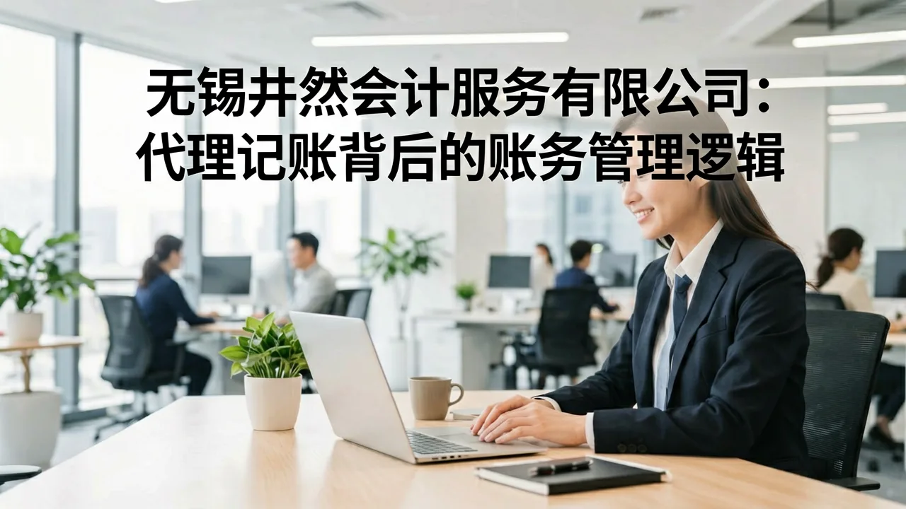 无锡井然会计服务有限公司:代理记账背后的账务管理逻辑